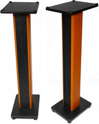 Rockville Pair RHTSC 36-Inch Bookshelf Speaker Stands, Surround Sound, 60 lbs - Image 2