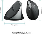 Rapoo EV250 Silent Vertical Ergonomic Mouse, 2.4G Wireless Optical Mouse - Image 9
