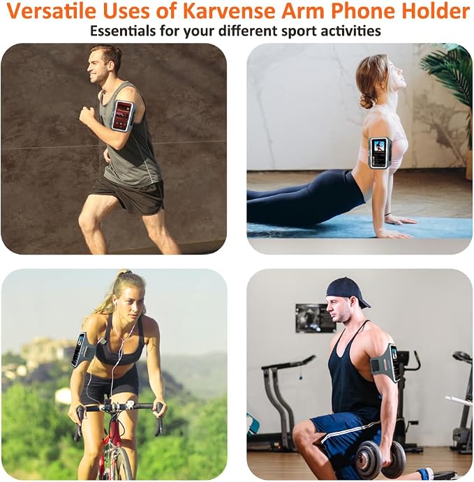 Phone Holder for Running-Arm Band for Running for iPhone & Samsung Galaxy - Image 3