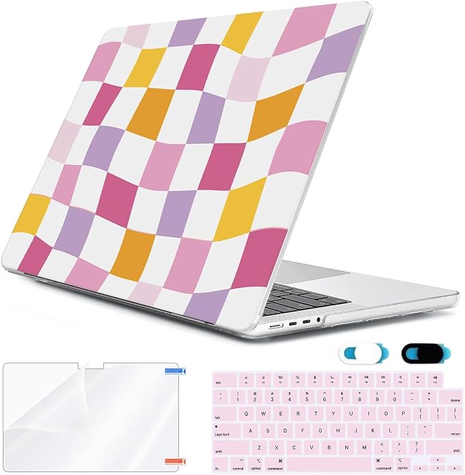 Compatible with 2025 2024 2023 2022 MacBook Air 13 inch Case M4 A3240 M3 A3113 by HOHAIYOO