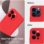 FireNova for iPhone 14 Pro Case, Silicone Upgraded Phone Case with, Soft - Image 3