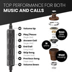 Symphonized iPhone Earphones Wired Deep Bass Sound, 3D Sound, Microphone Volume - Image 3