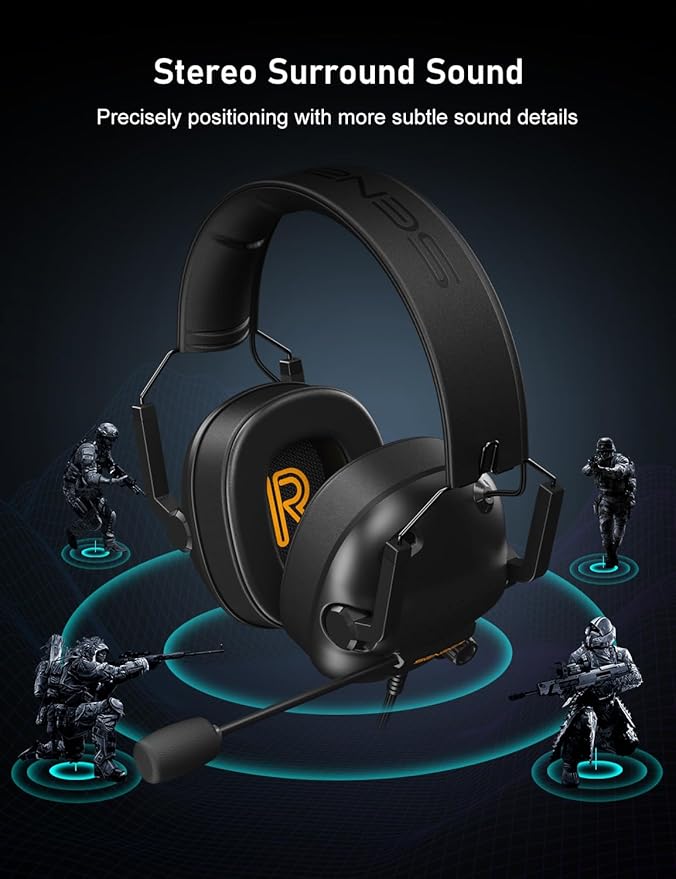 SENZER SG500 Surround Sound Pro Gaming Headset - Image 2