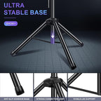 DJ Light Stand Heavy Duty Par Can Tripod T-Bar Stage Lights Stand Adjustable - Image 6