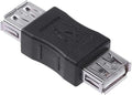Cmple - USB Female to Female Coupler Adapter Straight Bridge USB 2.0 Type-A by Cmple