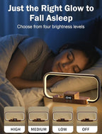 LED Bedside Lamp with Wireless Charger, 3 in 1 Touch Control Bedside Lamp - Image 4