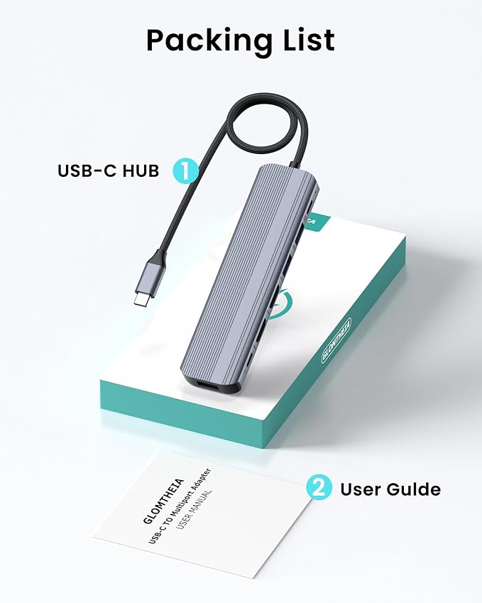USB C Hub Docking Station Dual Monitor - Image 8