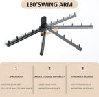 Swing Clothes Hanger Rack - Image 2