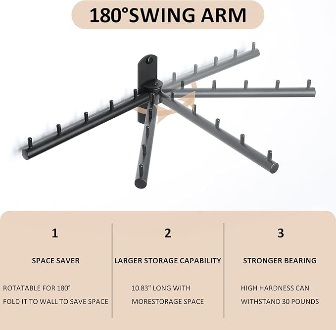 Swing Clothes Hanger Rack - Image 2