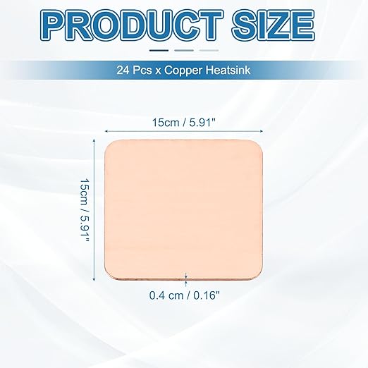PATIKIL Copper Heatsink Pad Shims - Image 2