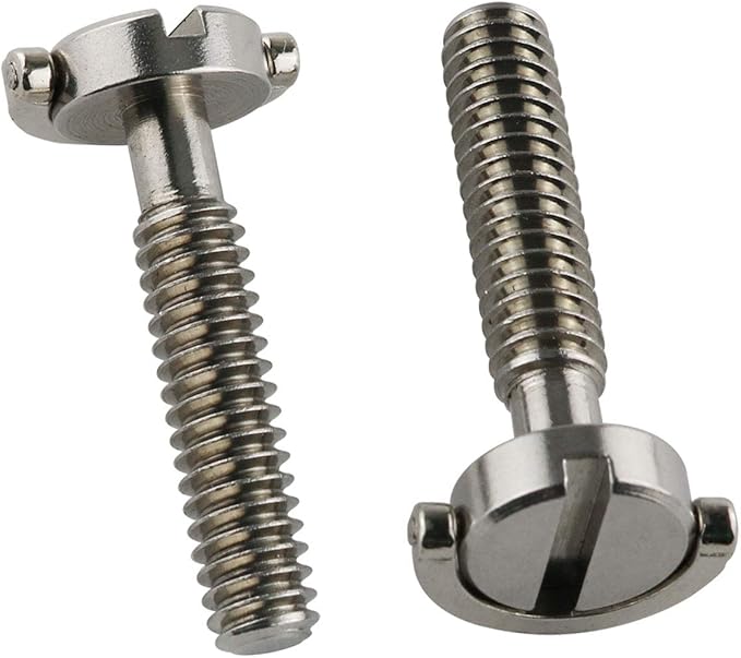 E-outstanding D Ring Hinged Screw 2PCS 1/4-20 Thread D-Ring Stainless Steel - Image 4