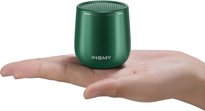 INSMY Small Bluetooth Speaker, Waterproof Mini Portable Wireless Speaker by INSMY