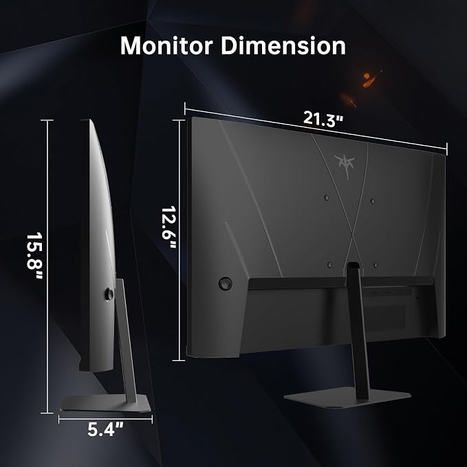 KTC 24 inch 190Hz/180Hz Gaming Monitor, HDR 400 Fast IPS Screen, FHD 1080P - Image 8