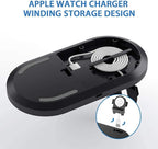 Seacosmo Wireless Charger, 3 in 1 Qi-Certified Fast Charging Station Dock - Image 2