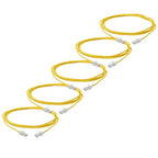 TRUECABLE Cat6 Component Rated Patch Cable, Unshielded, 28AWG Solid Copper by trueCABLE