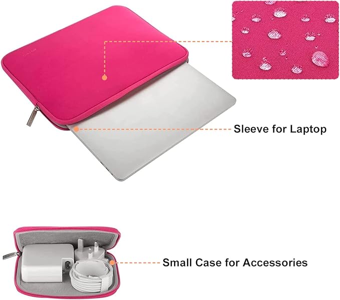 MOSISO Laptop Case 13.3 inch, 13-13.3 inch Laptop Sleeve Bag Compatible - Image 2