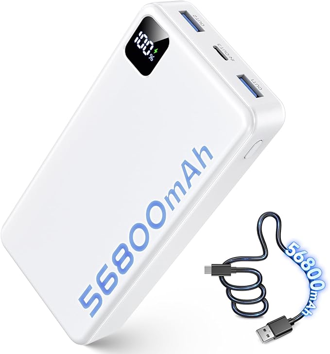 Portable Charger Power Bank, 56800mAh Battery Pack, 22.5W Fast Charging by Unknown