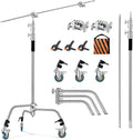 Soonpho Adjustable 10ft/3.3m Heavy Duty Light Stand by soonpho