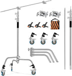 Soonpho Adjustable 10ft/3.3m Heavy Duty Light Stand by soonpho