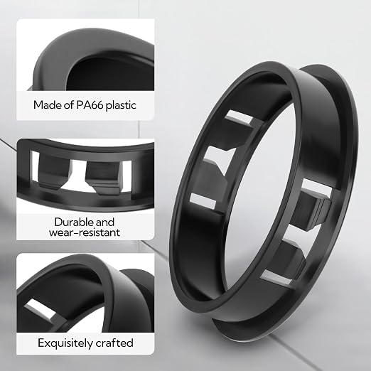 50PCS 1" Black Cable Snap Bushing Grommet, Snap in Cord Bushing Protect Cables - Image 2