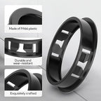 10PCS 2" Black Cable Snap Bushing Grommet, Snap in Cord Bushing Protect Cables - Image 3