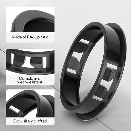 10PCS 2" Black Cable Snap Bushing Grommet, Snap in Cord Bushing Protect Cables - Image 3