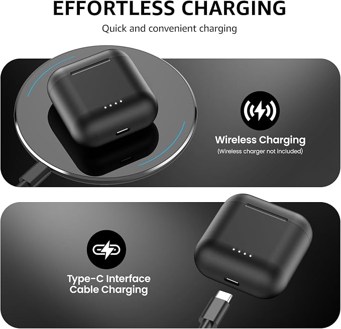 TOZO T6 Wireless Earbuds, Stereo Sound in Ear Headphones, 50 Hours Playtime - Image 4