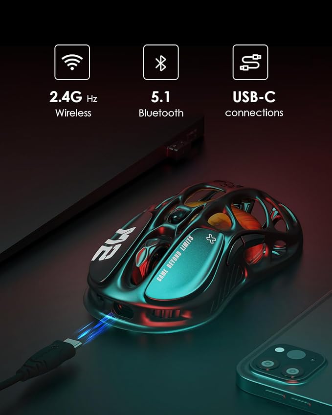 GravaStar Mercury M2 Wireless Gaming Mouse - Image 6