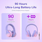 EarFun K4 Kids Bluetooth Headphones, Wireless Headphones - Image 6
