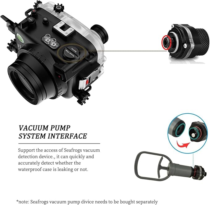 Seafrogs Underwater Housing for Sony a6700 - Image 6