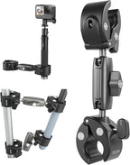 Duall Ball Clamp Mount for Stick Pole Mounting on Bike Bicycle Motorcycle by telesin