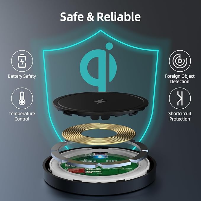 Magnetic Wireless Charger for iPhone 15W Wireless Charger Fast Mag Safe - Image 5