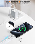 Temdan 4 Pack Lightning to USB C Adapter - Image 4