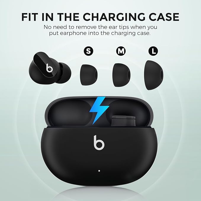 AhaStyle Ear Tips for Beats Studio Buds/Powerbeats Pro 2/Solo Buds/Fit - Image 6