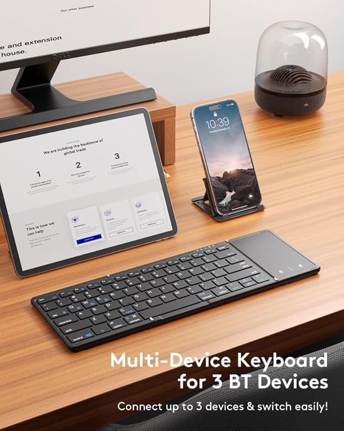 Samsers Foldable Bluetooth Keyboard - Image 2