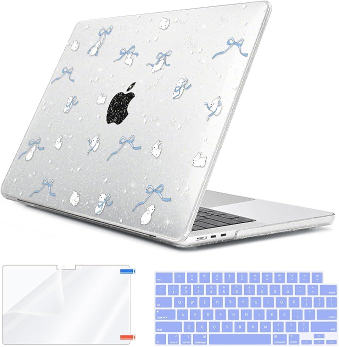 for 2025 2024 2023 2022 MacBook Air 13 inch Case M4 A3240 M3 A3113 M2 A2681 by HOHAIYOO