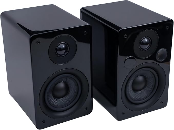 Peachtree Audio M24x Powered Bluetooth Bookshelf Speakers – Real Bamboo | Hi-Fi - Image 3