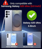 Magnetic for Samsung Galaxy S25 Ultra Case Slim Soft Silicone Bumper Shockproof - Image 2