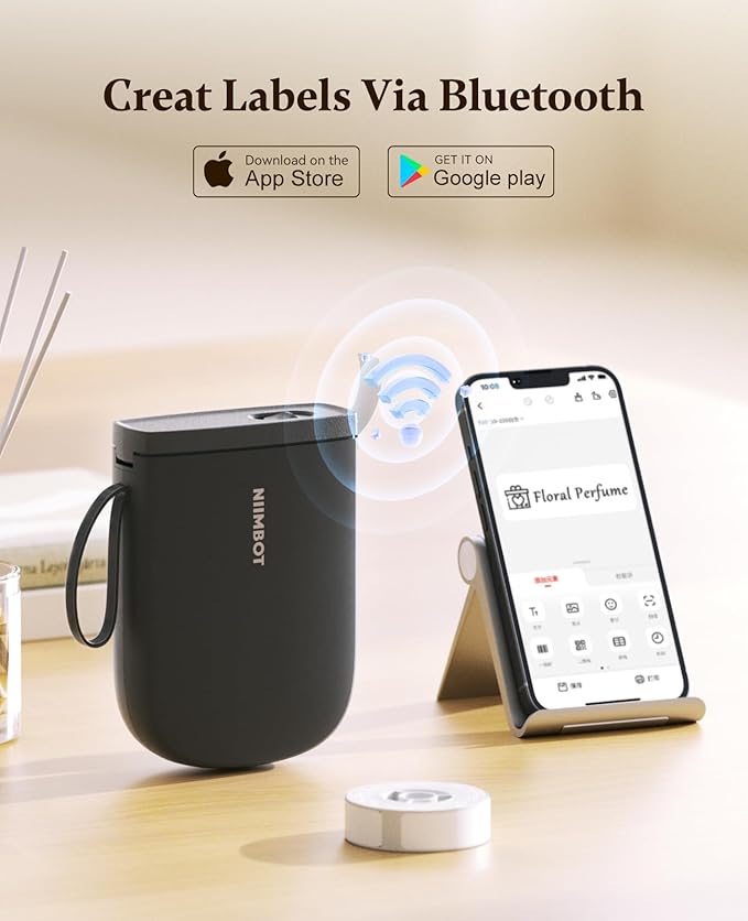 NIIMBOT Label Maker Bluetooth Mini Label Printer D11 2024 Version, Portable - Image 6