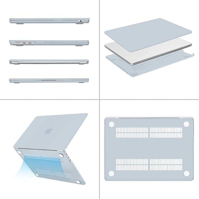 MOSISO Compatible with MacBook Air 13 inch Case 2025 2024 2023 2022 M4 A3240 M3 - Image 5