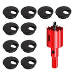TuTuYa 10PCS Desk Grommet, Desk Grommet 1-3/8 Inch Desk Cable Grommet Desk by TuTuYa