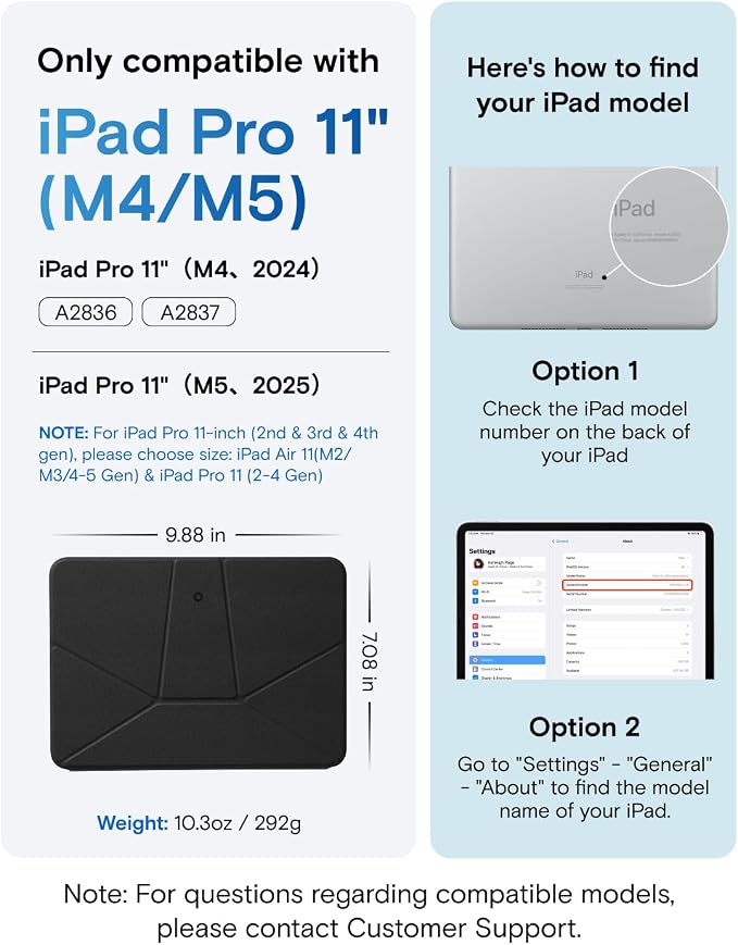 MOFT Dynamic Folio Case for iPad Pro 11- inch, Silm Magnetic Stand Case - Image 2