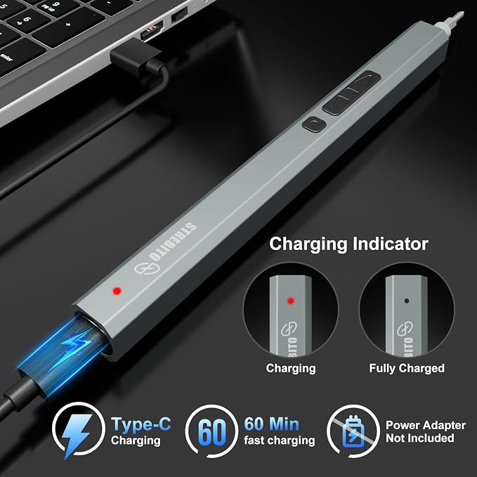 STREBITO Electric Screwdriver, 144-in-1 Precision Screwdriver Set, 120 Magnetic - Image 7