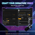 MAONO XLR/USB Dynamic Microphone, RGB Gaming Mic - Image 3
