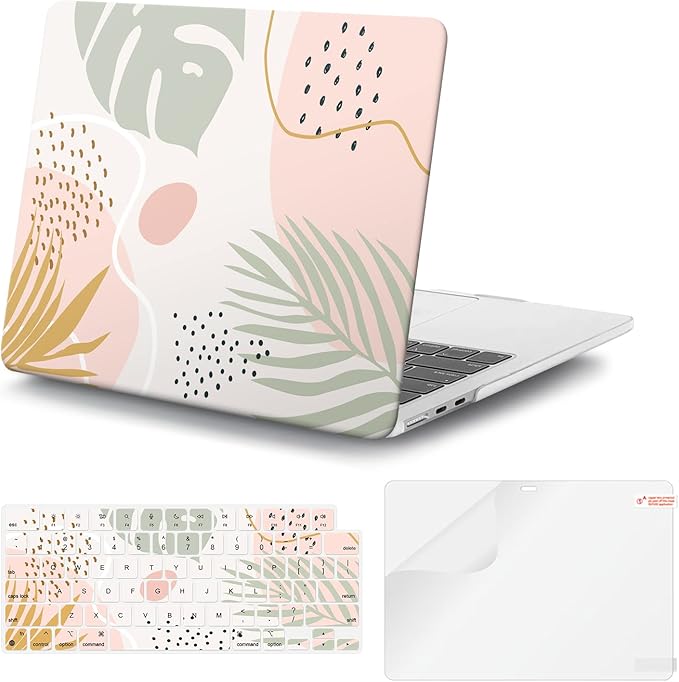 iCasso for MacBook Air 13 inch Case 2025 2024-2022 Release M4 A3240 M3 A3113 by iCasso