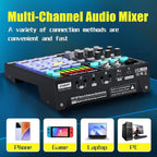 Podcast Equipment Bundle: SN800 Audio Mixer - Image 8