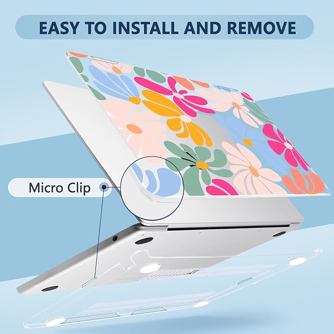 Compatible with MacBook Air 15 inch Case, M4 A3241/M3 A3114/M2 A2941, Hard Shell - Image 3
