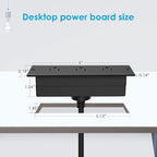 Conference Recessed Power Strip Waterproof, Table Power Outlet, Furniture Flush - Image 5