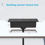 Conference Recessed Power Strip Socket Waterproof, Furniture Recessed Power - Image 6