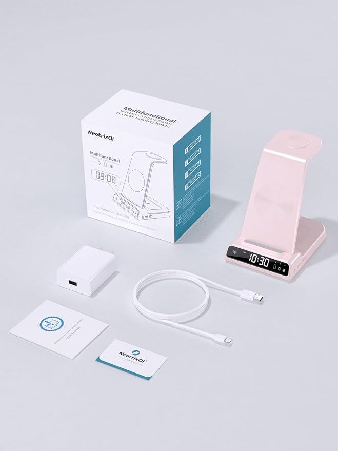 Wireless Charger for Samsung Charging Station, 3 in 1 Android Phone Charger for - Image 9